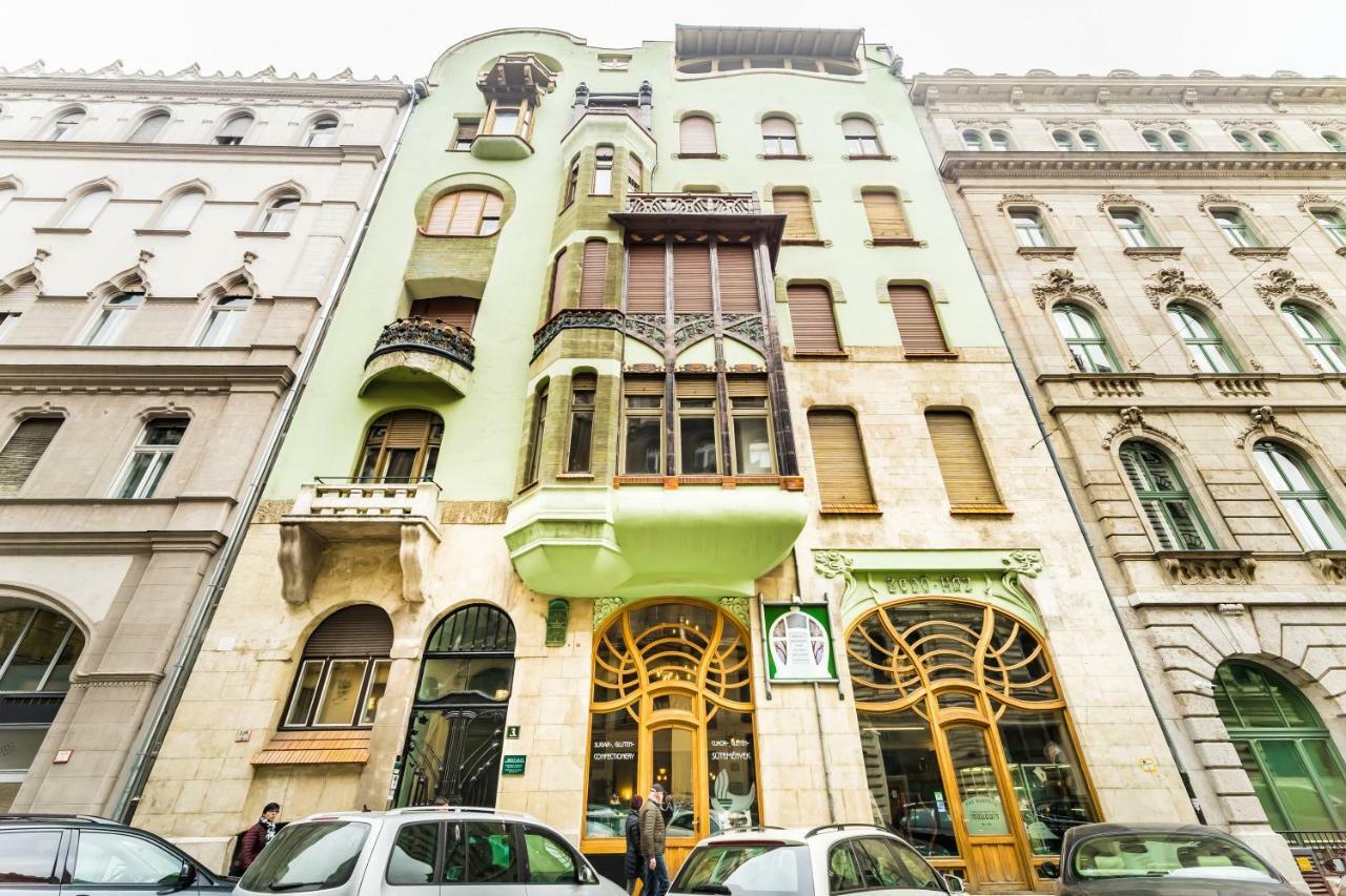 Budapest Art Nouveau Apartment 外观 照片